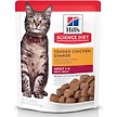 Show in main carousel: Hill's Science Diet Adult Tender Chicken Recipe Cat Food, 79-g pouch, case of 24 slide 1 of 8
