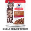 Show in main carousel: Hill's Science Diet Adult Turkey & Liver Casserole Recipe Cat Food, 79-g pouch, case of 24 slide 1 of 8