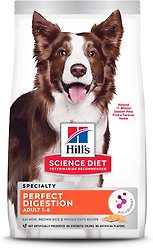 Hill's Science Diet Adult Perfect Digestion Salmon Dry Dog Food, 5.44-kg bag