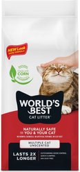 World's Best Multi-Cat Clumping Corn Cat Litter, 12.7-kg bag