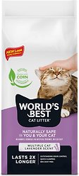 World's Best Lavender Scented Corn Cat Litter, 12.7-kg bag