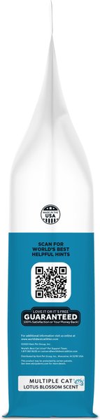 Show full view: World's Best Lotus Blossom Scented Corn Cat Litter, 6.8-kg bag slide 9 of 10