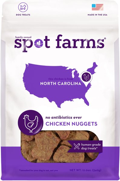 Spot Farms Chicken Nuggets Dog Treats, 12-oz bag slide 1 of 2