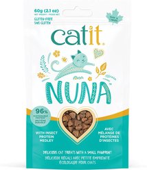 Catit Nuna Insect Protein Medley Crunchy Cat Treats, 60-g pouch