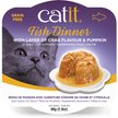 Show in main carousel: Catit Fish Dinner with Crab Flavour & Pumpkin Wet Cat Food, 80-g pouch slide 1 of 5