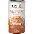 Show in main carousel: Catit Divine Shreds Chicken with Salmon & Pumpkin in Jelly Grain-Free Wet Cat Food, 85-g can, pack of 4 slide 1 of 2