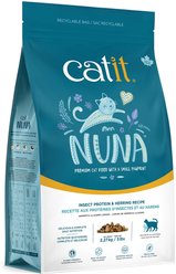 Catit Nuna Insect Protein & Herring Recipe Dry Cat Food, 2.27-kg bag