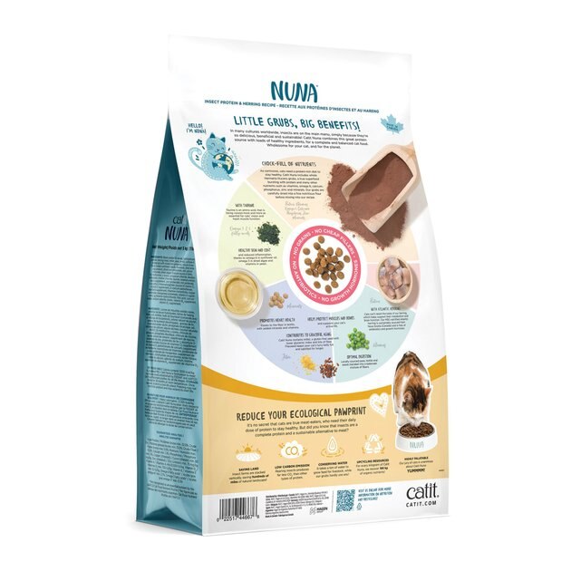 CATIT Nuna Insect Protein Herring Recipe Dry Cat Food 5 kg bag