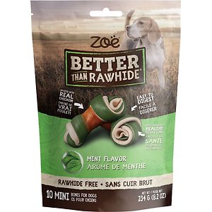 Ultra Chewy Minty Mini Bones Dog Treats