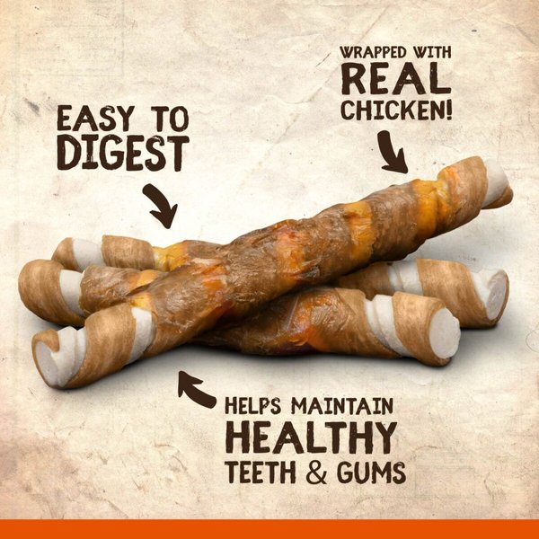 Show full view: Zoe Better than Rawhide Twists Peanut Butter Dog Treats, 12 count slide 4 of 7