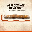 Show in main carousel: Zoe Better than Rawhide Twists Peanut Butter Dog Treats, 12 count slide 6 of 7