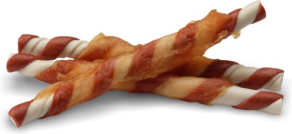 Show full view: Zeus Better Bones BBQ Chicken Flavour Chicken Wrapped Twists Dog Treats, 10 count slide 3 of 3