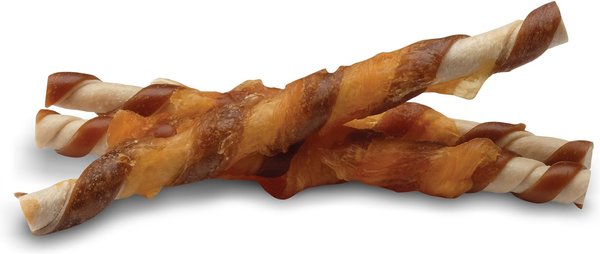Show full view: Zeus Better Bones Peanut Butter Flavour Chicken Wrapped Twists Dog Teats, 10 count slide 3 of 3