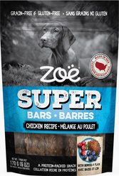 Zoe Super Bars Chicken Recipe Dog Treats, 170-g bag