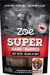 Zoe Super Bars Beef Recipe Dog Treats, 170-g bag