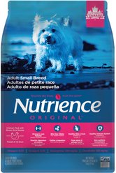 Nutrience Original Adult Small Breed Chicken Meal with Brown Rice Recipe Dry Dog Food, 5-kg bag