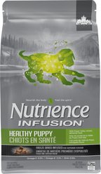 Nutrience Infusion Healthy Puppy Chicken Recipe Dry Dog Food, 10-kg bag