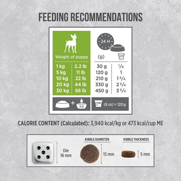 Show full view: Nutrience Infusion Healthy Puppy Chicken Recipe Dry Dog Food, 10-kg bag slide 5 of 9