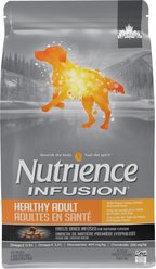 Nutrience Infusion Healthy Adult Chicken Dry Dog Food, 10-kg bag