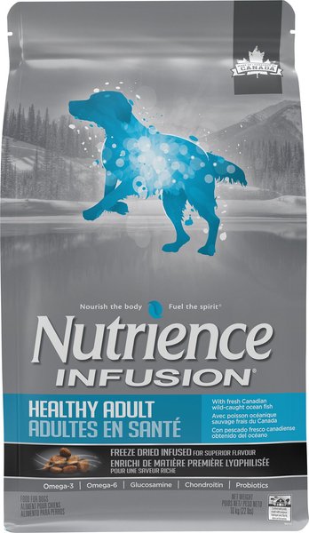 NUTRIENCE Infusion Healthy Adult Dog Ocean Fish Dry Dog Food 10