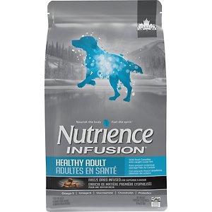 NUTRIENCE Infusion Healthy Adult Beef Dry Dog Food, 2.27-kg bag