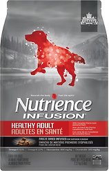 Nutrience Infusion Healthy Adult Beef Dry Dog Food, 2.27-kg bag 