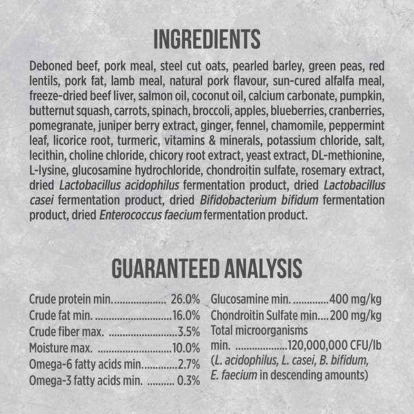 Show full view: Nutrience Infusion Healthy Adult Beef Dry Dog Food, 2.27-kg bag  slide 4 of 8