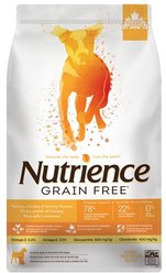 Nutrience Grain-Free Turkey Chicken & Herring Dry Dog Food, 10-kg bag