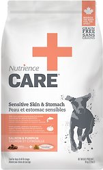 Nutrience Care Dog Sensitive Skin & Stomach Dry Dog Food, 10-kg bag