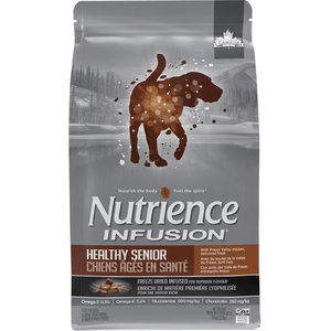 Nutrience Infusion Senior Chicken Recipe Dry Dog Food, 10-kg bag