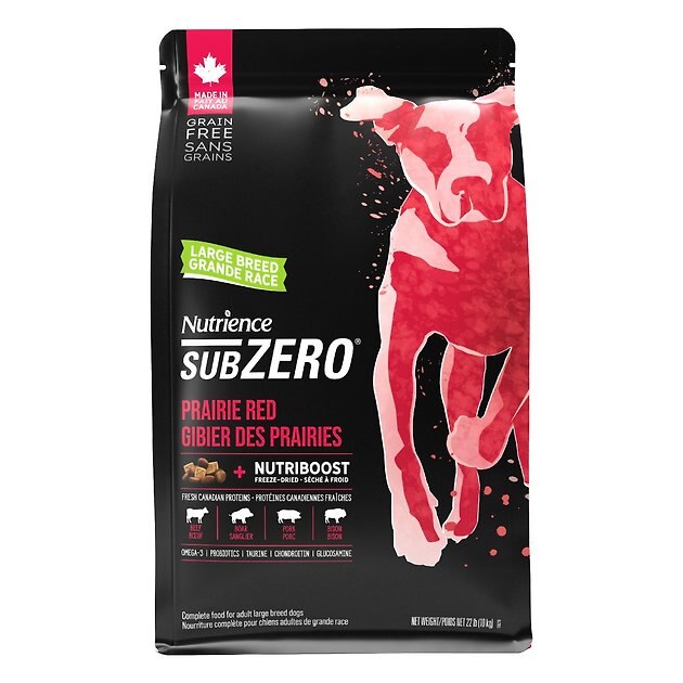 NUTRIENCE SubZero Prarie Red Large Breed Grain-Free Dry Dog Food
