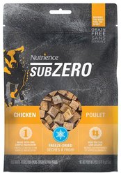 Nutrience SubZero Single Protein Chicken Grain-Free Freeze-Dried Dog Treats, 70-g bag