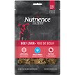 Show in main carousel: Nutrience SubZero Single Protein Beef Liver Grain-Free Freeze-Dried Dog Treats, 90-g bag slide 1 of 1