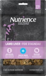 Nutrience SubZero Single Protein Lamb Liver Grain-Free Freeze-Dried Dog Treats, 90-g bag