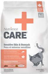 Nutrience Care Cat Sensitive Skin & Stomach Dry Cat Food, 5-kg bag 