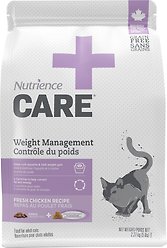 Nutrience Care Cat Weight Management Dry Cat Food, 2.27-kg bag