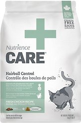 Nutrience Care Cat Hairball Control Dry Cat Food, 5-kg bag