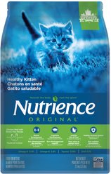 Nutrience Original Healthy Kitten Chicken Meal with Brown Rice Recipe Dry Cat Food, 2.5-kg bag