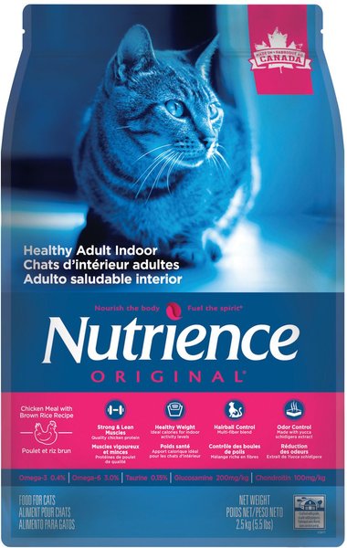 NUTRIENCE Original Healthy Adult Indoor Chicken Meal with Brown