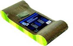 Catit Style Jungle Stripes Patterned Scratcher Cat Toy with Catnip