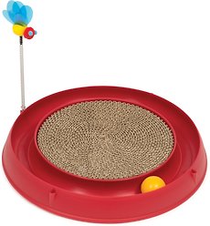 Catit Play Circuit Ball Scratch Pad Cat Toy