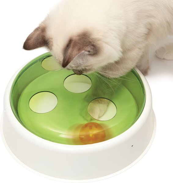 Show full view: Catit Ball Dome Swiveling Plate Cat Toy slide 3 of 4