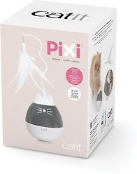 Catit PIXI Spinner Electronic Cat Toy, Grey