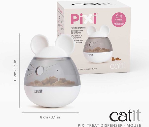 Show full view: Catit PIXI Mouse Treat Dispenser Cat Toy slide 5 of 6