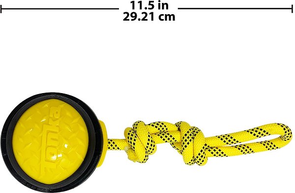 Show full view: Tonka Diamond Clad Rope Ball Dog Toy slide 4 of 4
