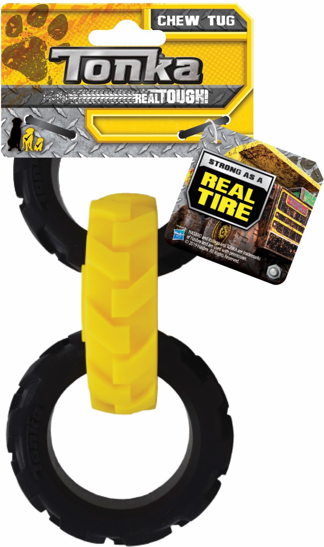 TONKA Flex Tread 3-Ring Tug Dog Toy, Small Chewy Canada