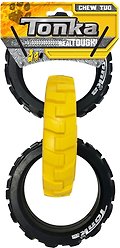Tonka Flex Tread 3-Ring Tug Dog Toy, Medium