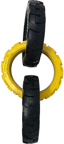 Show full view: Tonka Flex Tread 3-Ring Tug Dog Toy, Medium slide 4 of 5