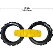 Show in main carousel: Tonka Flex Tread 3-Ring Tug Dog Toy, Medium slide 5 of 5