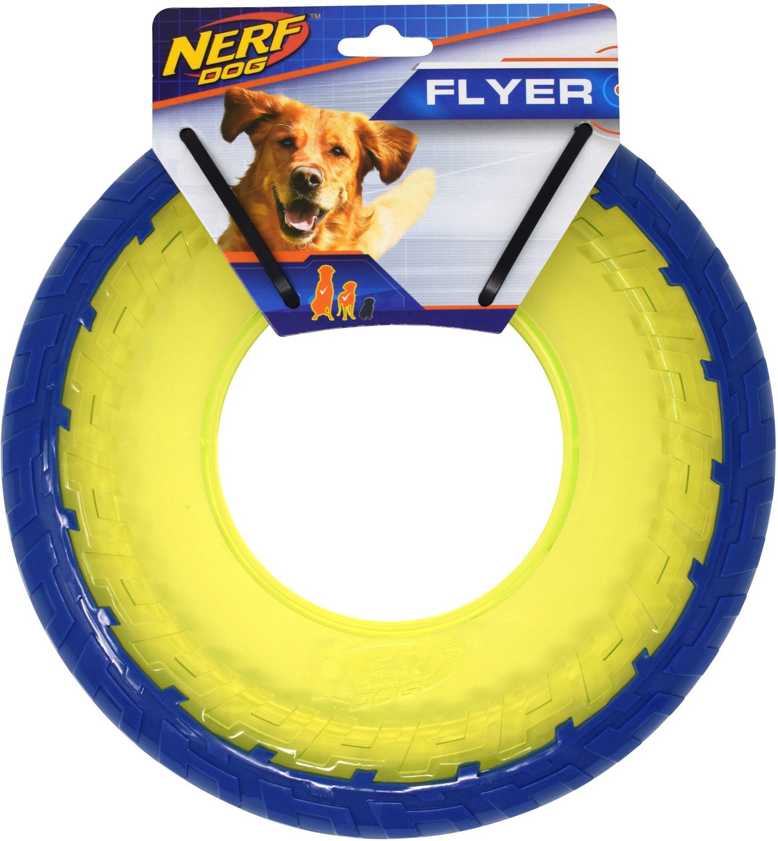 NERF DOG 2 Tone TPR Flyer Dog Toy Chewy Canada